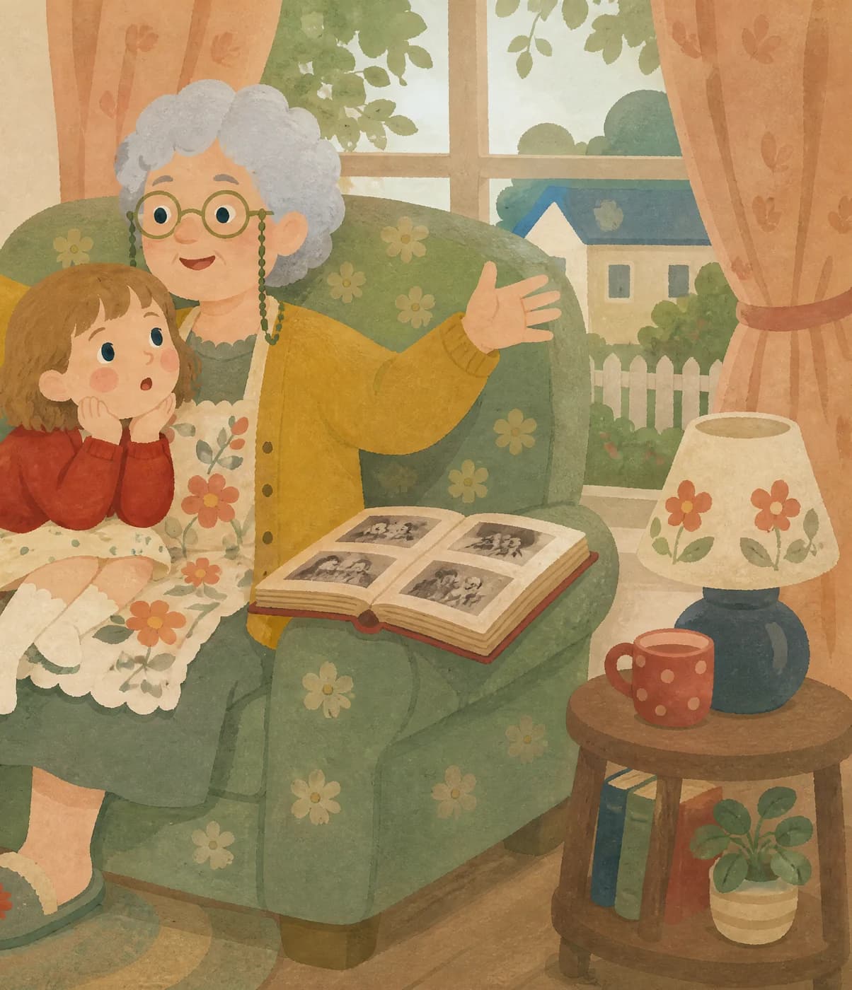 The cover of Why I Love My Grandparent, a personalized storybook