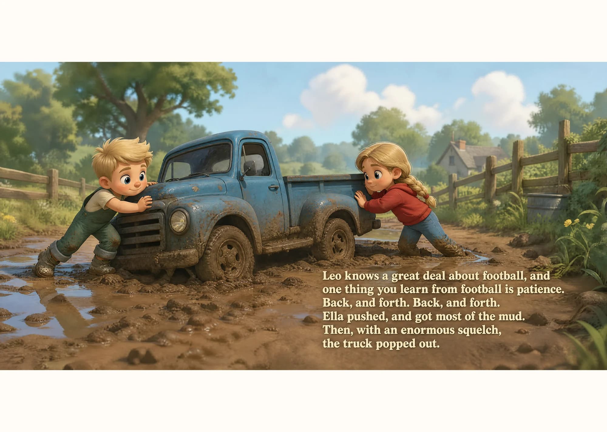 A spread from inside this book