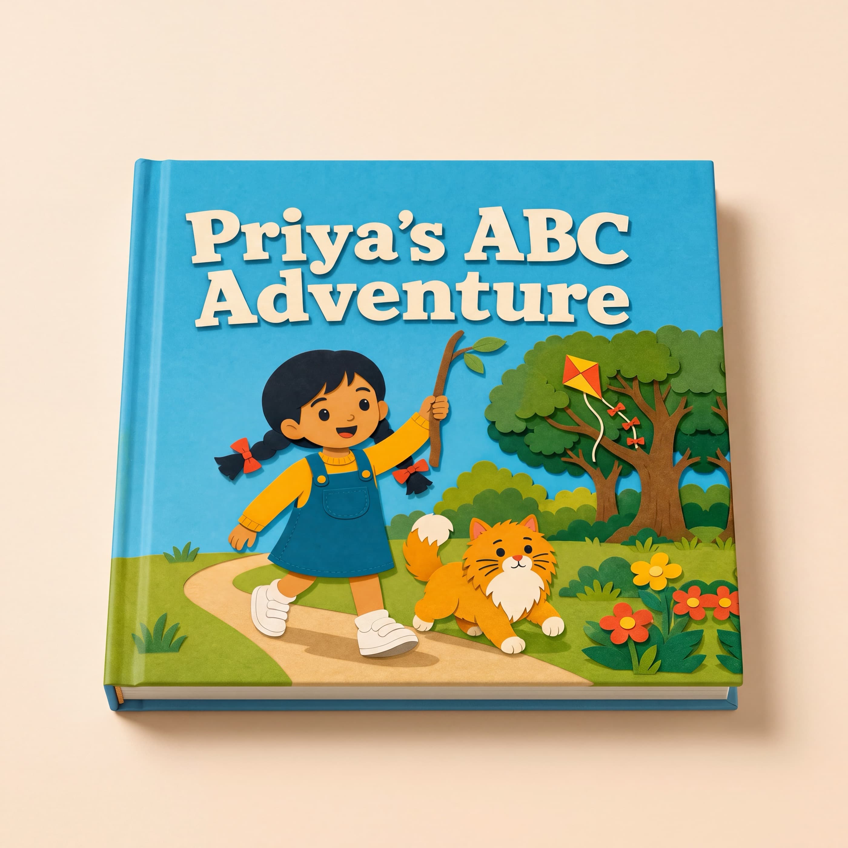 The cover of Your ABC Adventure, a personalized storybook