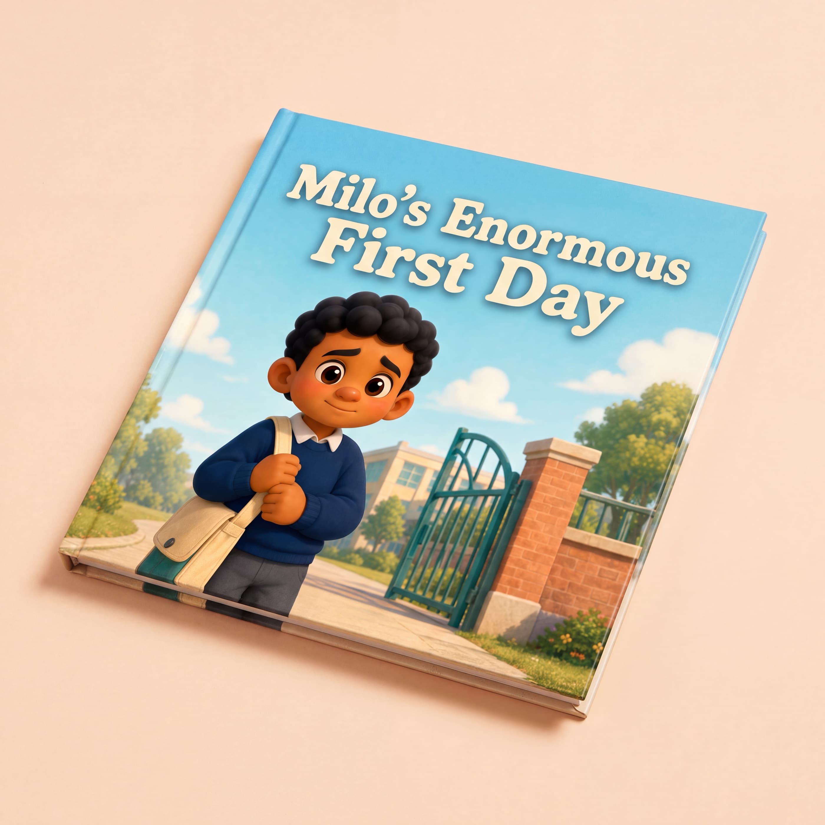 The cover of Your First Day of School, a personalized storybook