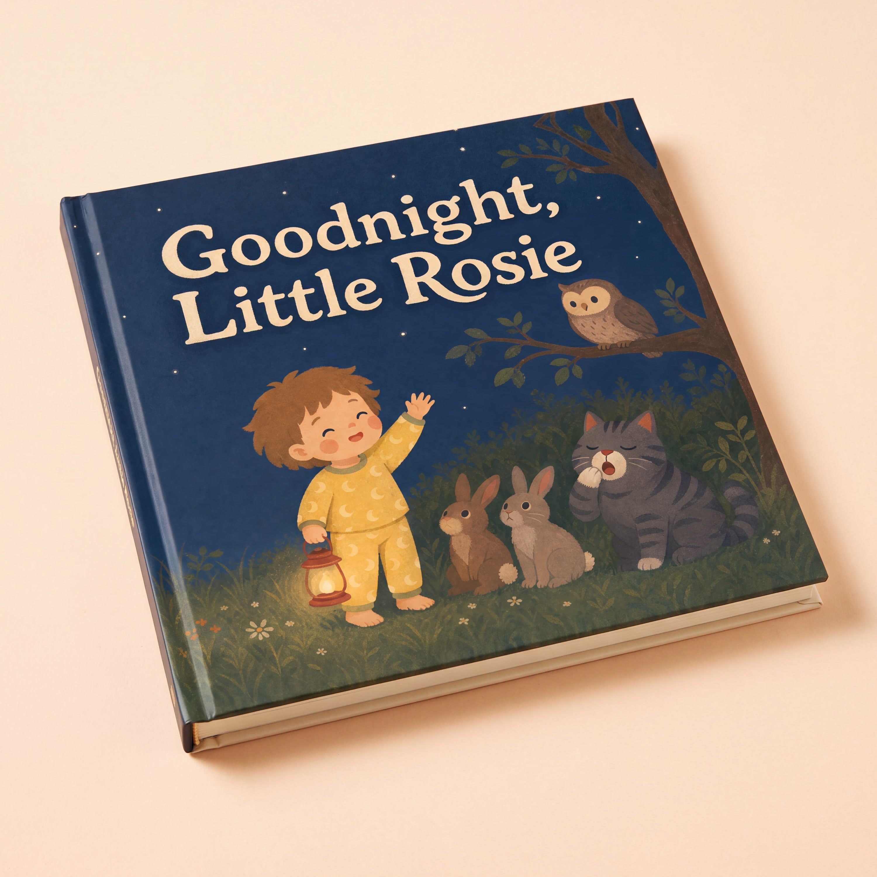 The cover of Goodnight, Little You, a personalized storybook